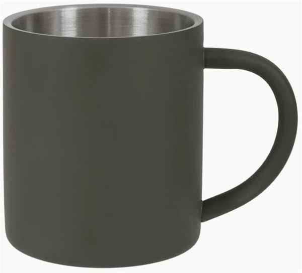 Picture of Tuff Insulated Camping Mug, 300ml grey